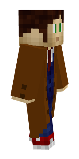 Blue skin: body, right side render
