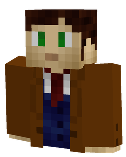 Blue skin: bust render