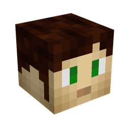 Blue skin: head render