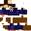 Blue skin: raw texture render