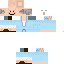 Blue skin: raw texture render