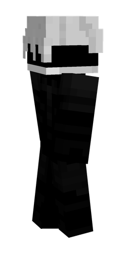 Black skin: body, left side render