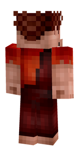 Black skin: body, back render