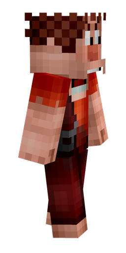 Black skin: body, right side render
