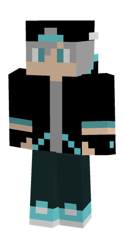Black skin: body, front render
