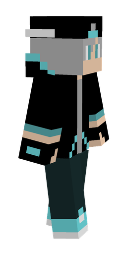 Black skin: body, right side render