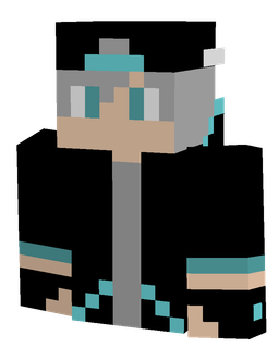 Black skin: bust render