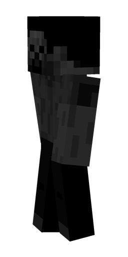 Black skin: body, left side render