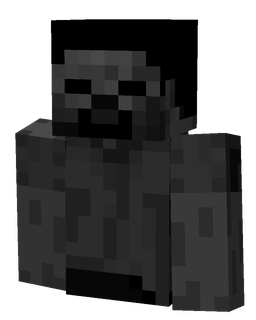 Black skin: bust render