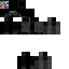 Black skin: raw texture render