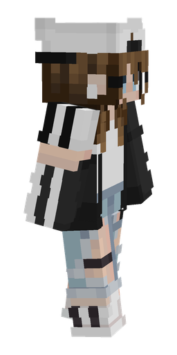 Black skin: body, right side render