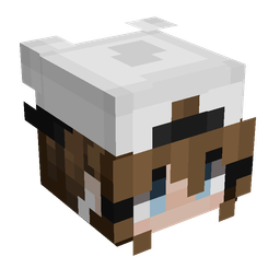 Black skin: head render