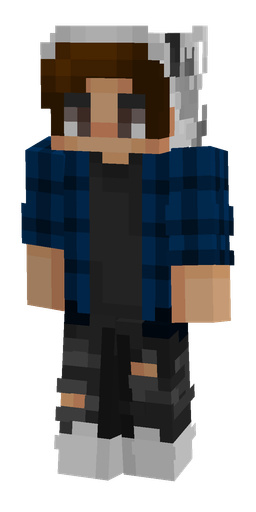 Black skin: body, front render