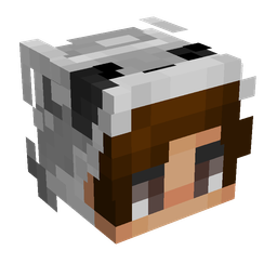 Black skin: head render