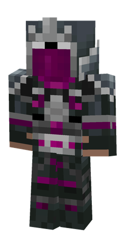 Black skin: body, front render
