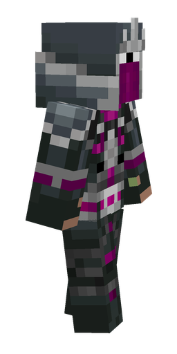 Black skin: body, right side render