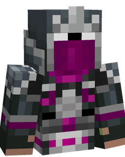 Black skin: bust render