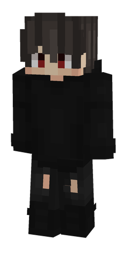 Black skin: body, front render