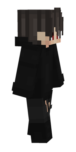 Black skin: body, right side render