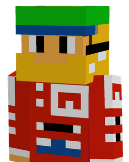Blue skin: bust render