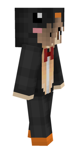 Black skin: body, right side render