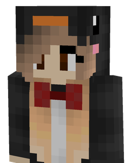 Black skin: bust render