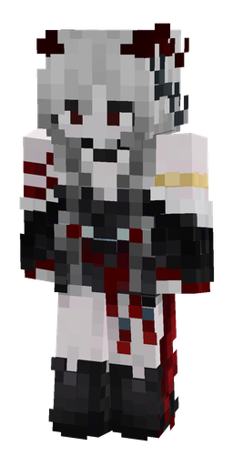 Black skin: body, front render