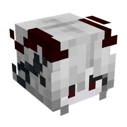 Black skin: head render