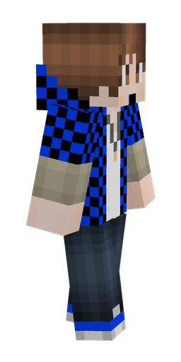 Black skin: body, right side render