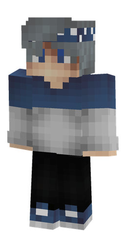 Black skin: body, front render