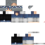 Black skin: raw texture render