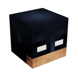 Black skin: head render