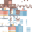 Blue skin: raw texture render