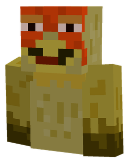 Brown skin: bust render