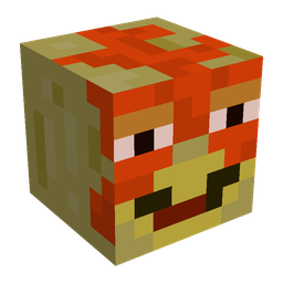 Brown skin: head render