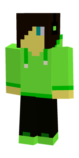 Black skin: body, front render