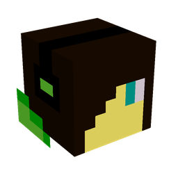Black skin: head render