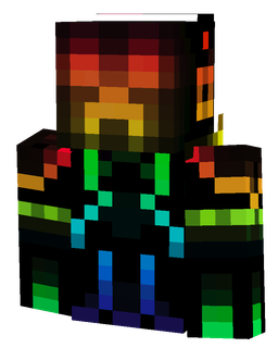 Black skin: bust render