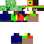 Blue skin: raw texture render