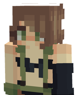 Brown skin: bust render
