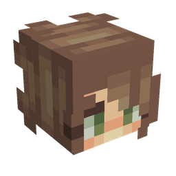 Brown skin: head render