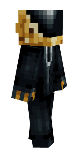 Black skin: body, right side render