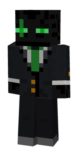 Black skin: body, front render