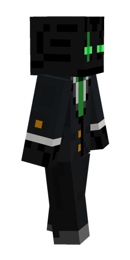 Black skin: body, right side render