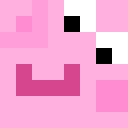 Pink skin: face render