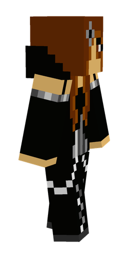 Black skin: body, right side render