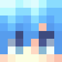 Blue skin: face render
