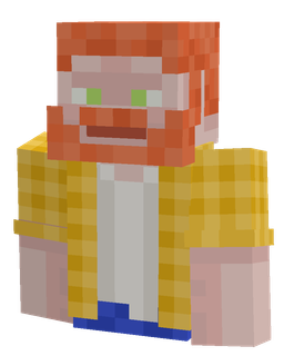 Blue skin: bust render