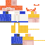 Blue skin: raw texture render