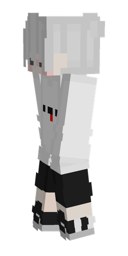 Black skin: body, left side render
